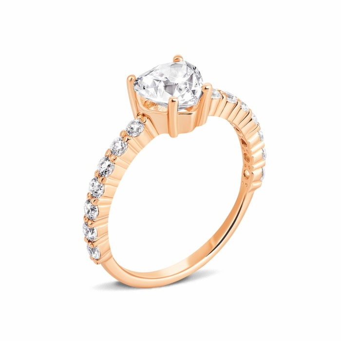 Золотое кольцо с фианитами S. Артикул UG513348/01/0/1922