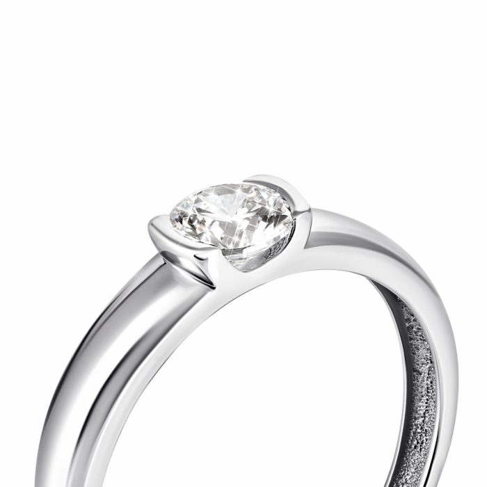 Золотое кольцо с фианитами Royal Zirconia.Артикул UG5КД4252/1 Royal