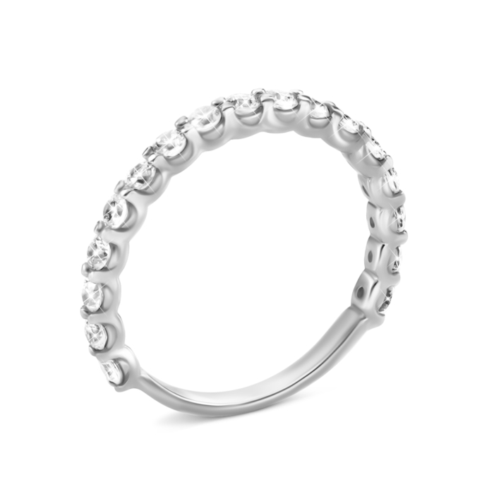 Золотое кольцо с фианитами. Артикул UG511/0015/02/01/02