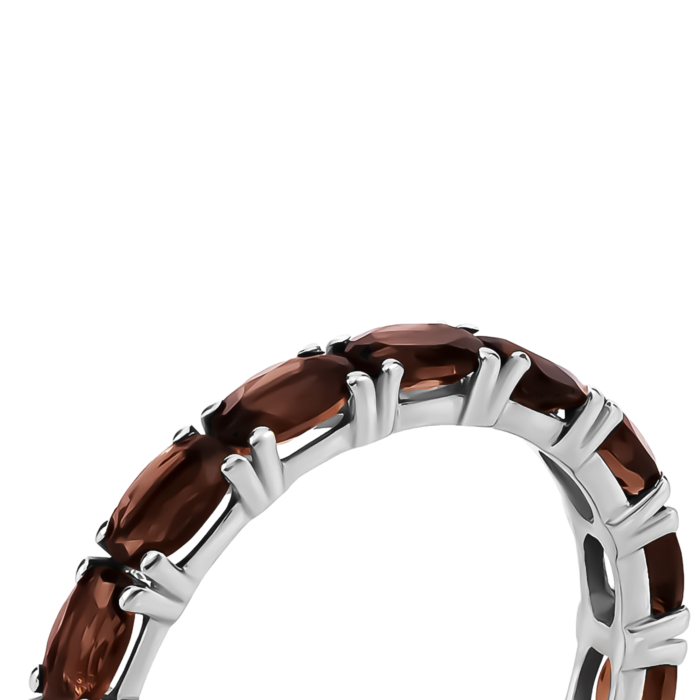 Золота каблучка з раухтопазом. Артикул UG51111024102 рт