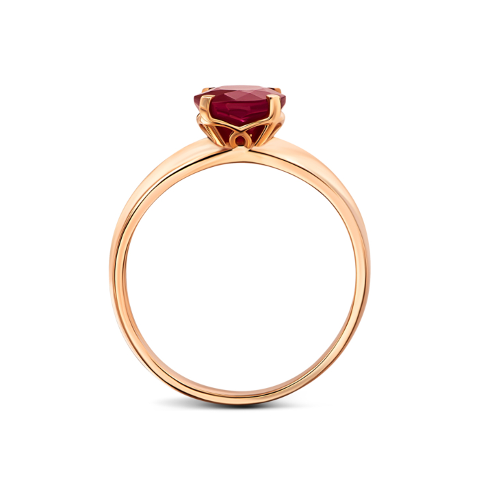Золотое кольцо с рубином.Артикул UG512121RUBY