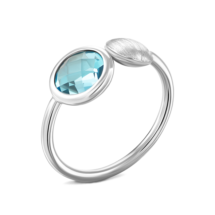 Золотое кольцо с топазом.Артикул UG5к453тс/1