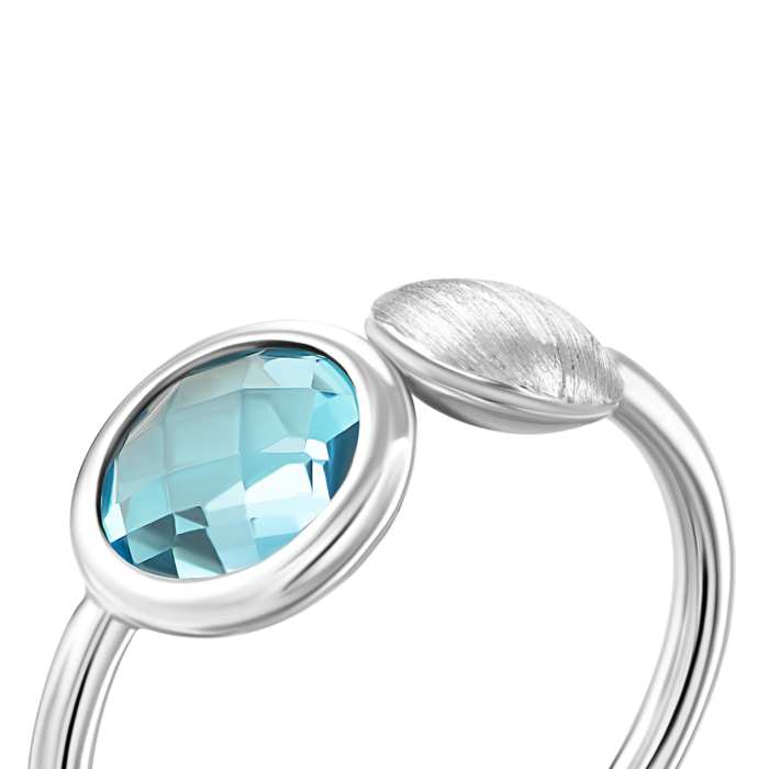 Золотое кольцо с топазом.Артикул UG5к453тс/1