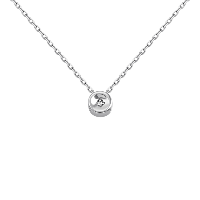 Золоте кольє з діамантом.Артикул UG5КЛz 7017/1