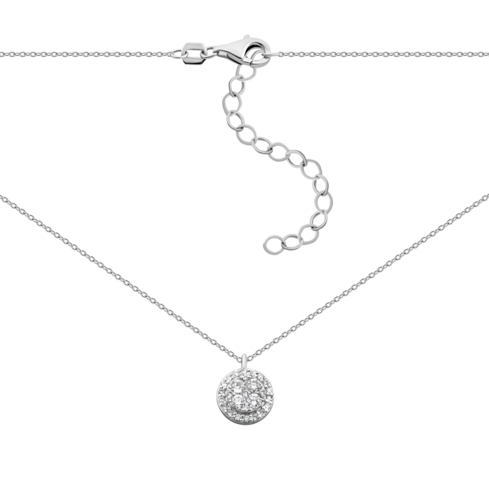 Золотое колье с бриллиантами.Артикул UG54111510002