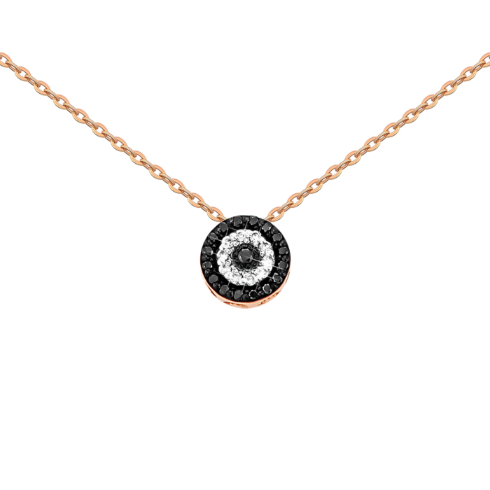 Золоте кольє з діамантами. Артикул UG5560096/66024-3/01/1/10433