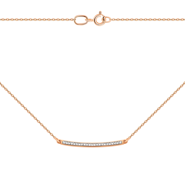 Золоте кольє з діамантами. Артикул UG5560092/66943/01/1/8007