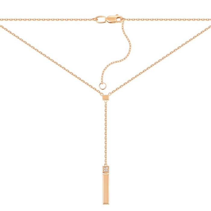 Золоте кольє з діамантами. Артикул UG5ЗК6006