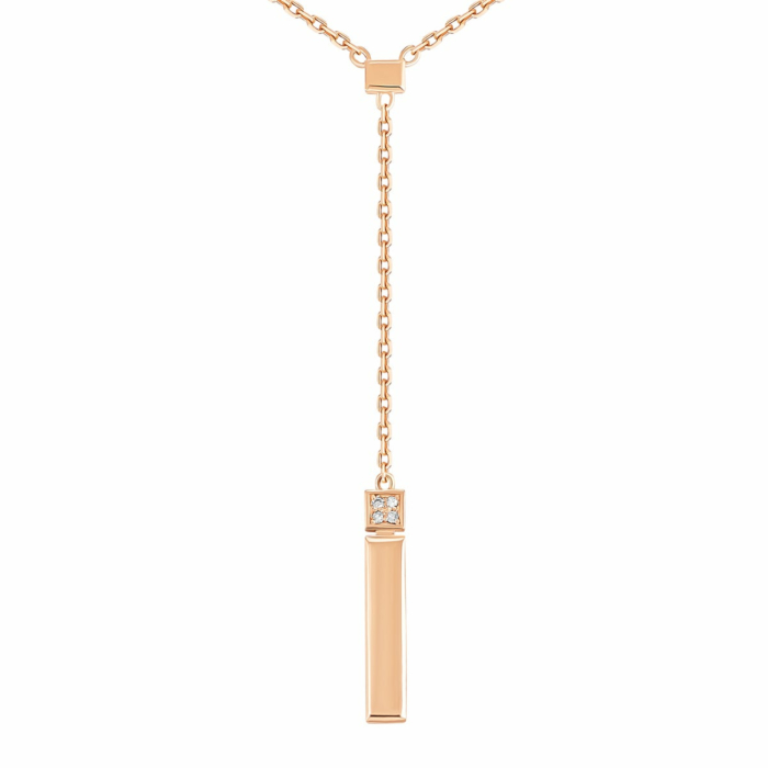 Золоте кольє з діамантами. Артикул UG5ЗК6006