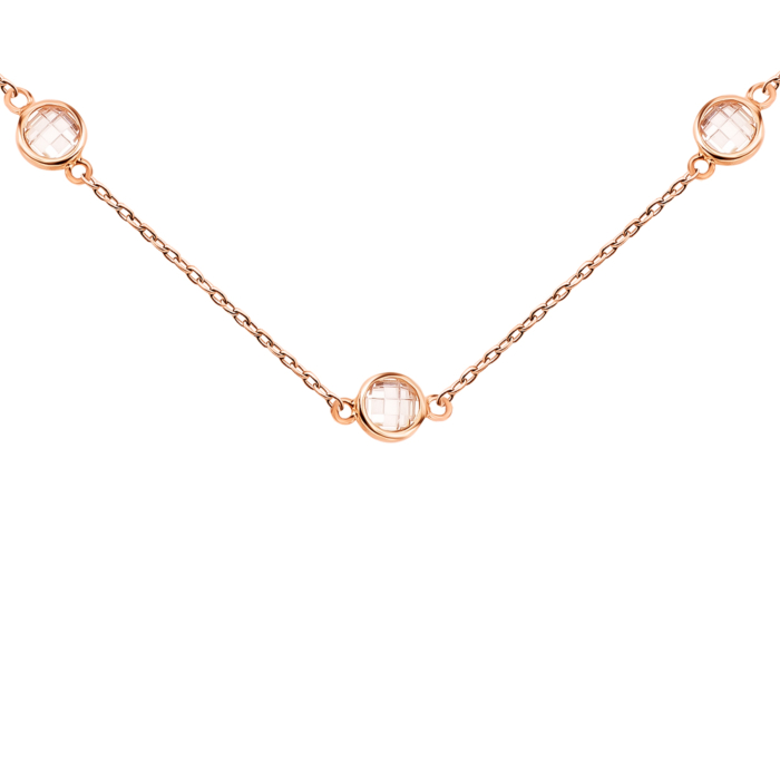 Золотое колье с фианитами. Артикул UG54111013001