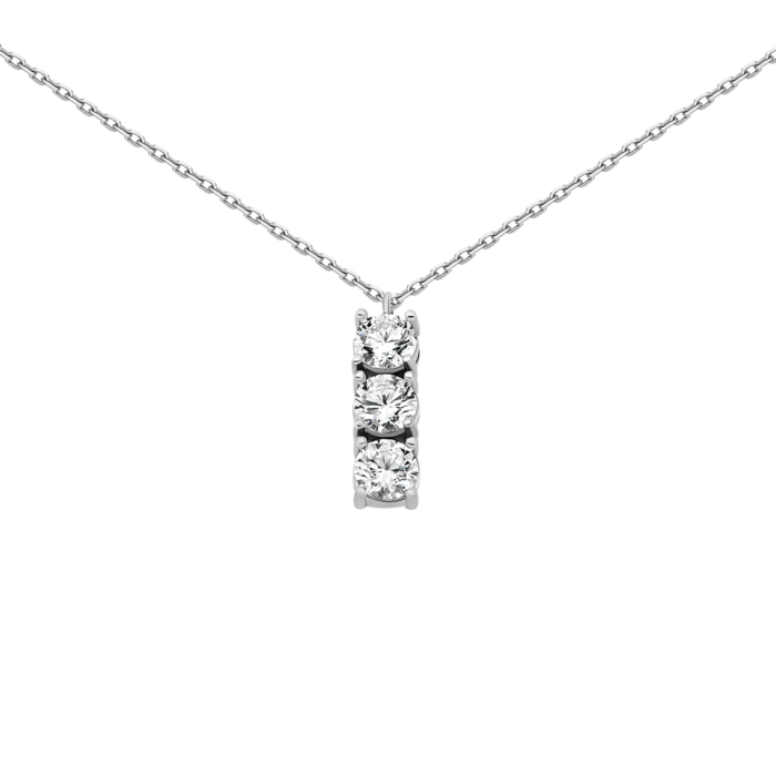 Золотое колье с фианитами.Артикул UG54111011802