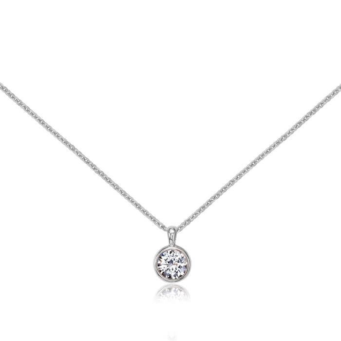 Золоте кольє з фіанітом. Артикул 31841/66024/02/1/100