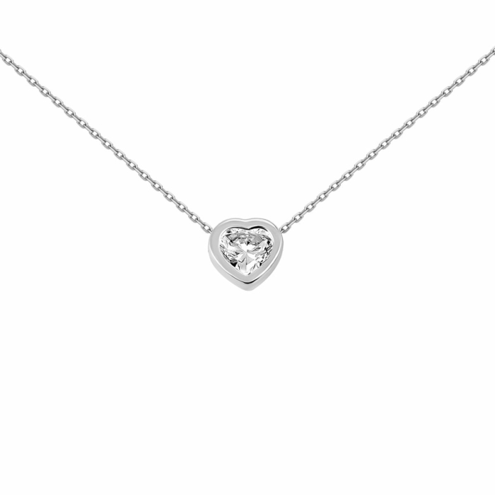 Золоте кольє з фіанітом Royal Zirconia.Артикул UG5Кл 011/1 Royal