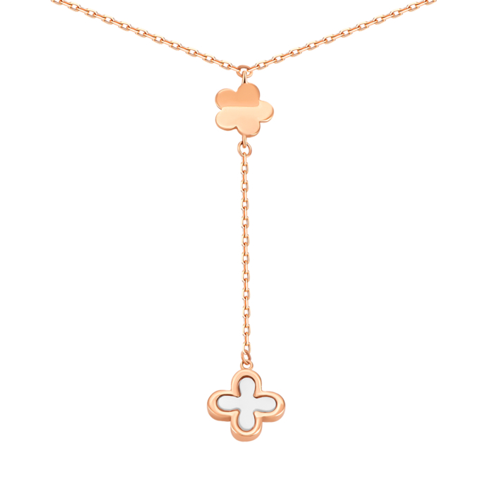 Золотое колье с перламутром.Артикул UG54/21/169