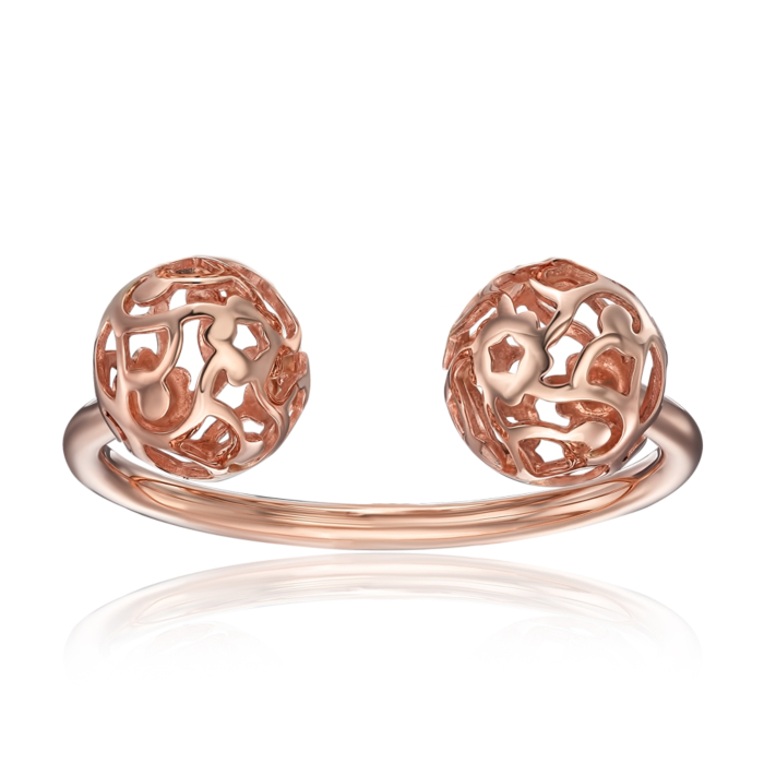 Золота каблучка без вставки. Артикул 01927/01/0