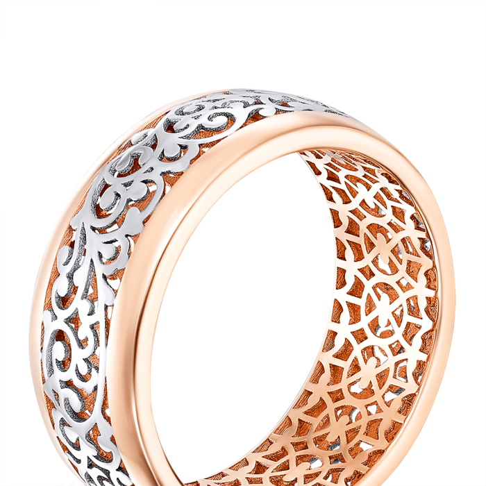 Золотое кольцо без вставки. Артикул 13450/01/1