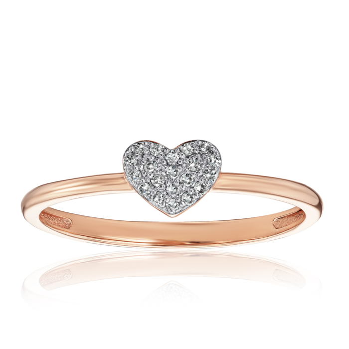 Золотое кольцо с бриллиантами. Артикул 800130/01/1/8007