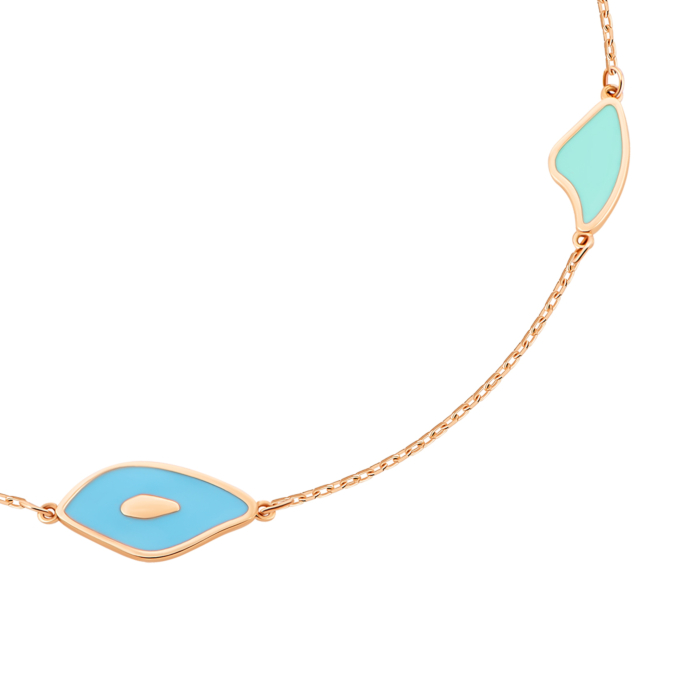 Золотий браслет з емаллю.Артикул UG55/11/273