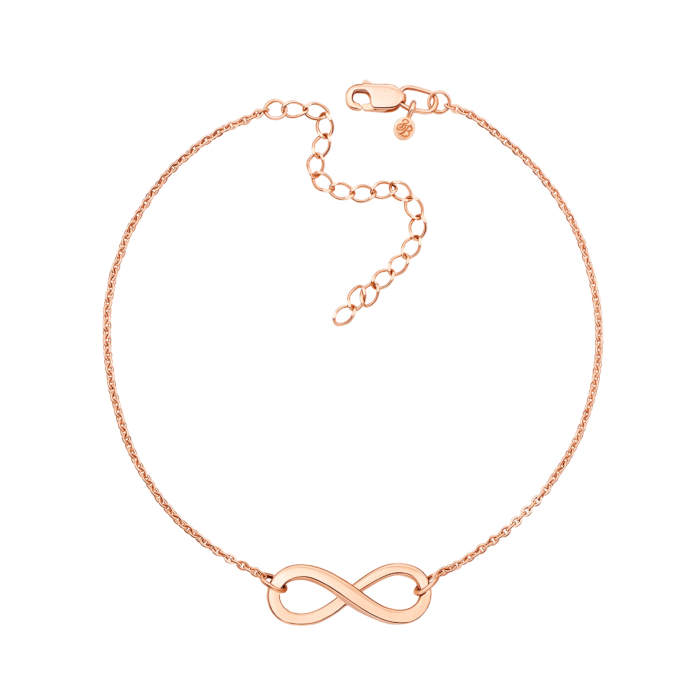 Золотой браслет «Бесконечность». Артикул 0160/77024-1/01/0