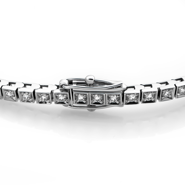 Золотий браслет з діамантами.Артикул UG5B199Б.2