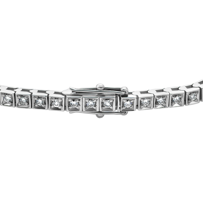 Золотой браслет с бриллиантами.Артикул UG5B199Б.3