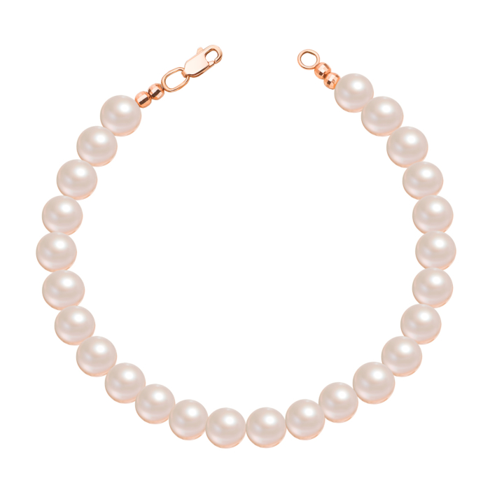 Золотий браслет з перлами (77501-0/01/0/600)