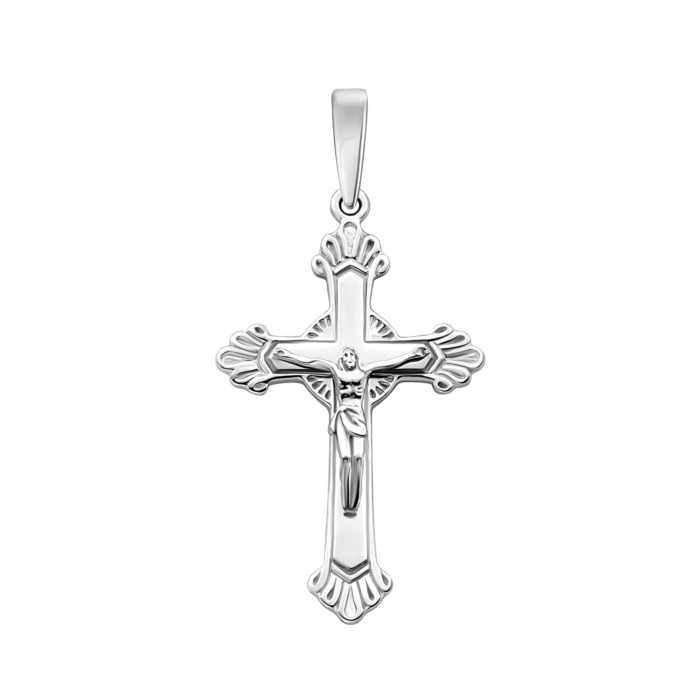 Золотий хрестик. Розп'яття Христове.Артикул UG5501409б