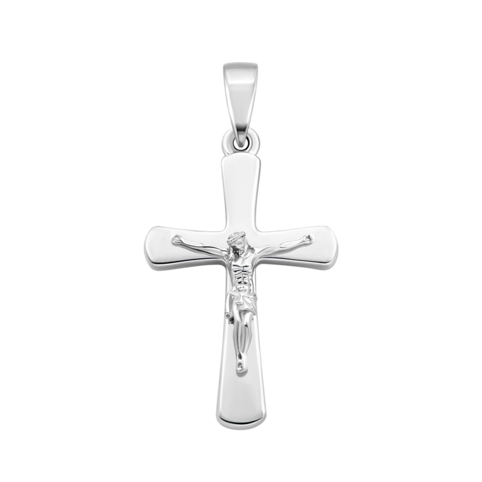 Золотий хрестик. Розп'яття Христове.Артикул UG5501656б