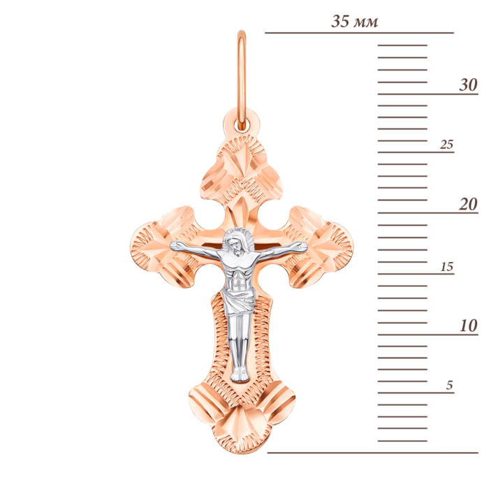 Золотий хрестик. Артикул 30347/1е