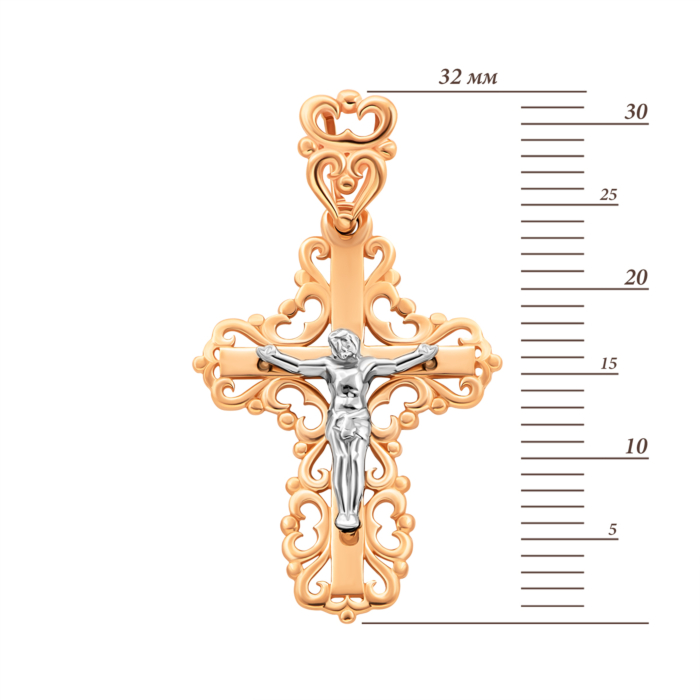 Золотий хрестик.Артикул UG5КР235