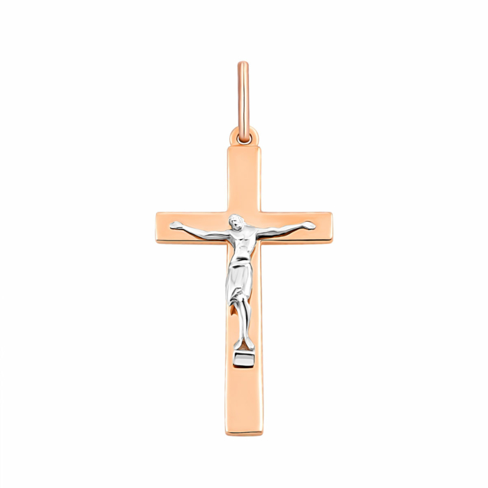 Золотий хрестик. Розп'яття Христове.Артикул UG5300619011201