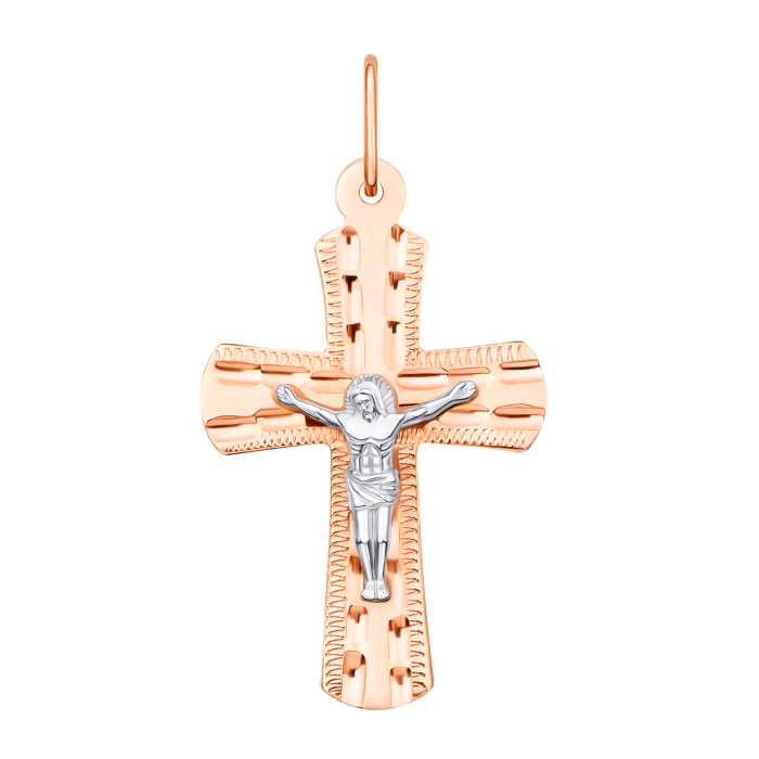 Золотий хрестик. Розп'яття Христове (30332-1т/01/1 (30332/1т)