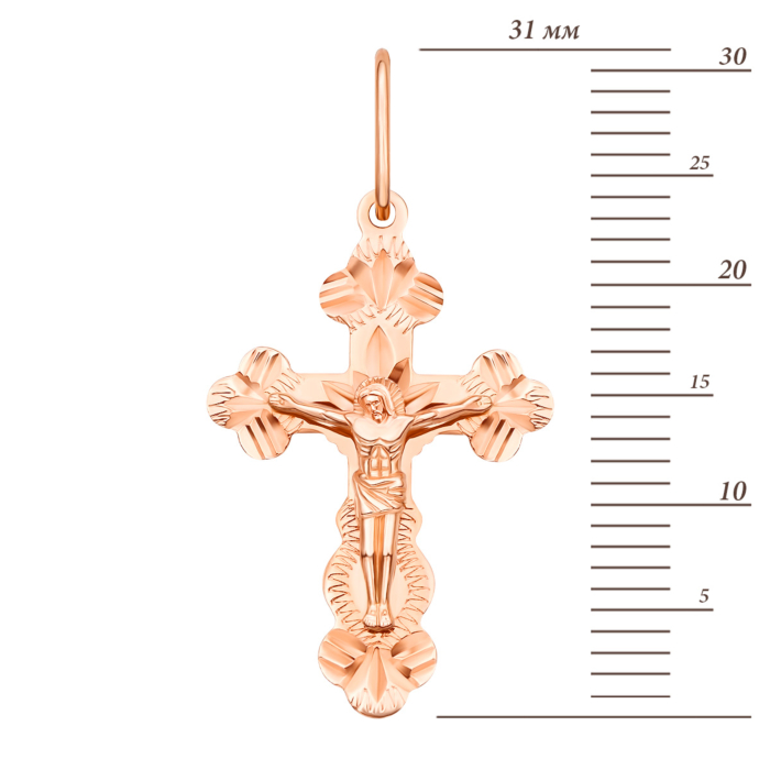 Золотий хрестик. Розп'яття Христове (30368-2/01/2 (30368/е)