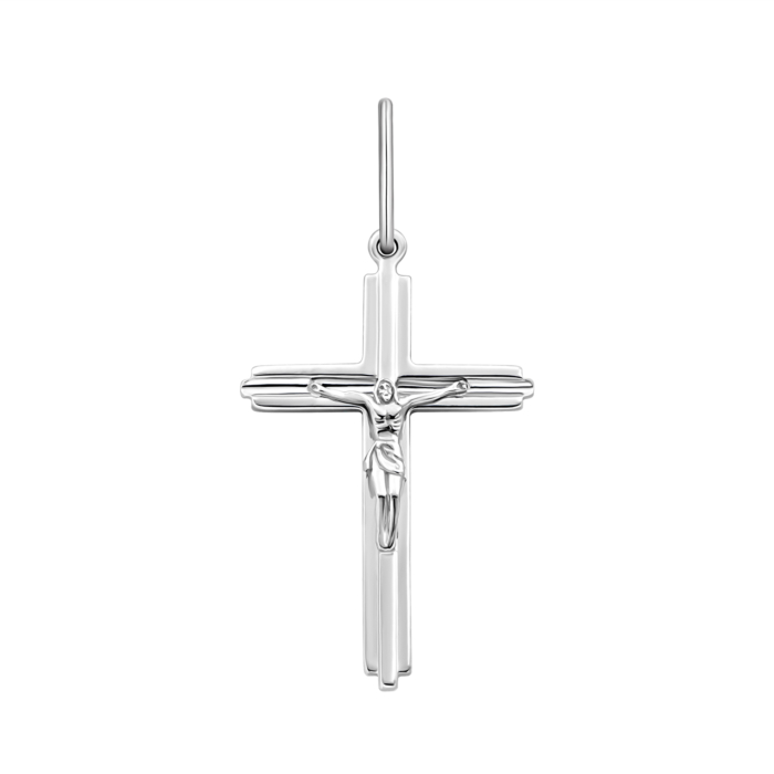 Золотий хрестик. Розп'яття Христове.Артикул UG5501355б