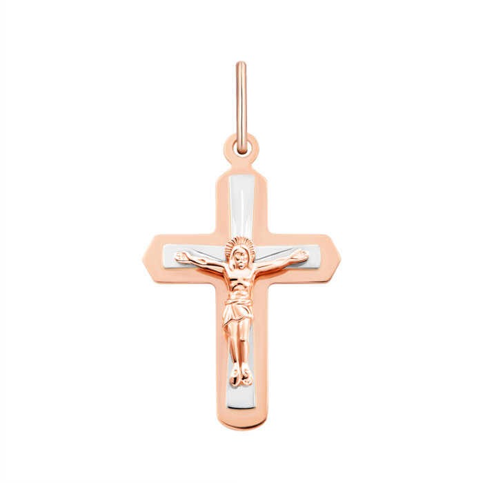 Золотий хрестик. Розп'яття Христове.Артикул UG5526700