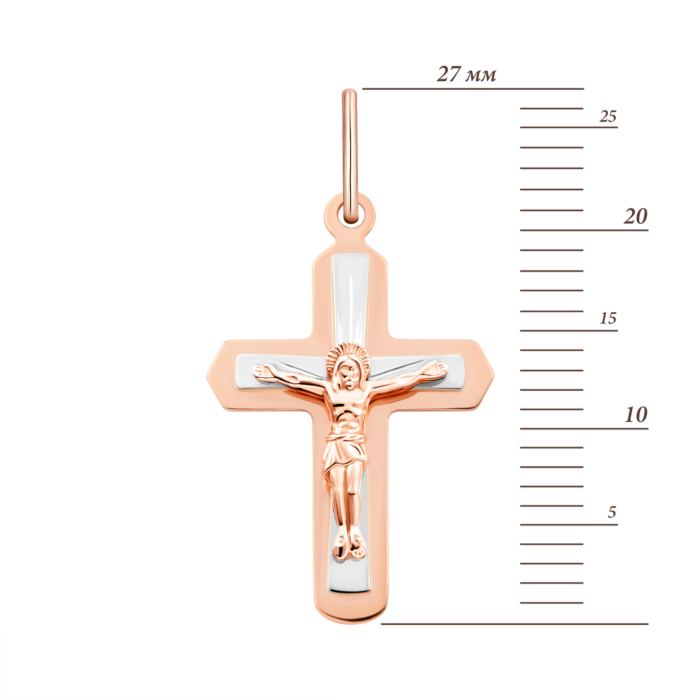 Золотий хрестик. Розп'яття Христове.Артикул UG5526700