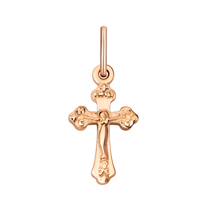 Золотий хрестик. Розп'яття Христове.Артикул UG5300008/01/00/0