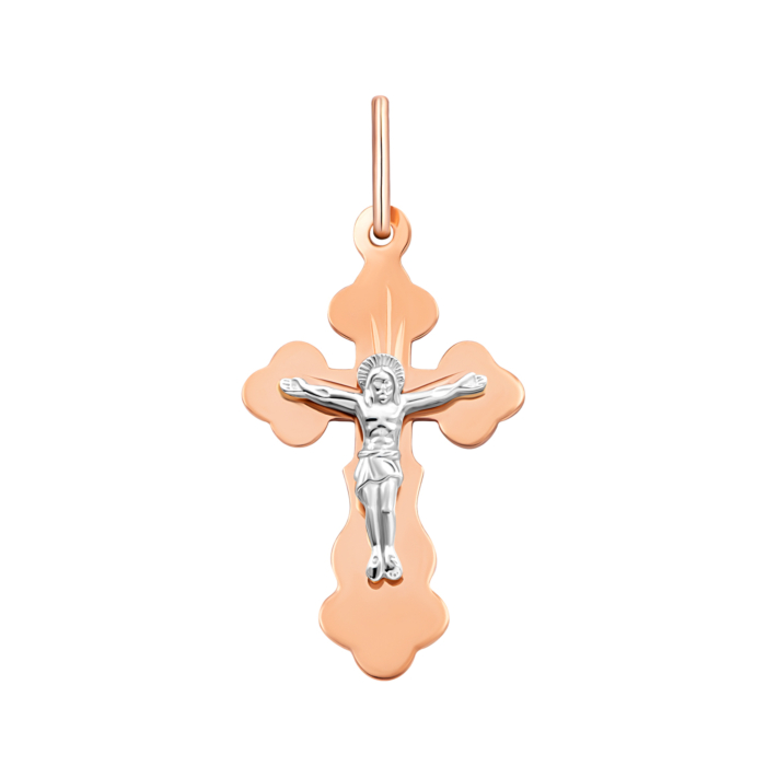 Золотий хрестик. Розп'яття Христове.Артикул UG5514200