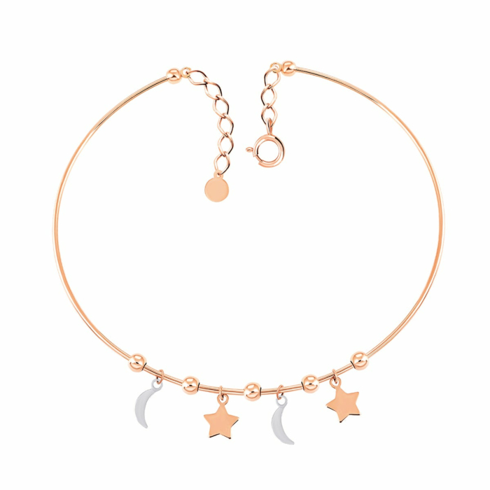 Золотий жорсткий браслет. Артикул UG55/12/003