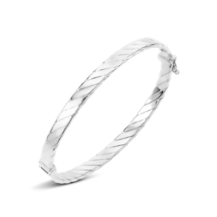 Золотой жесткий браслет. Артикул UG55/12/118/1