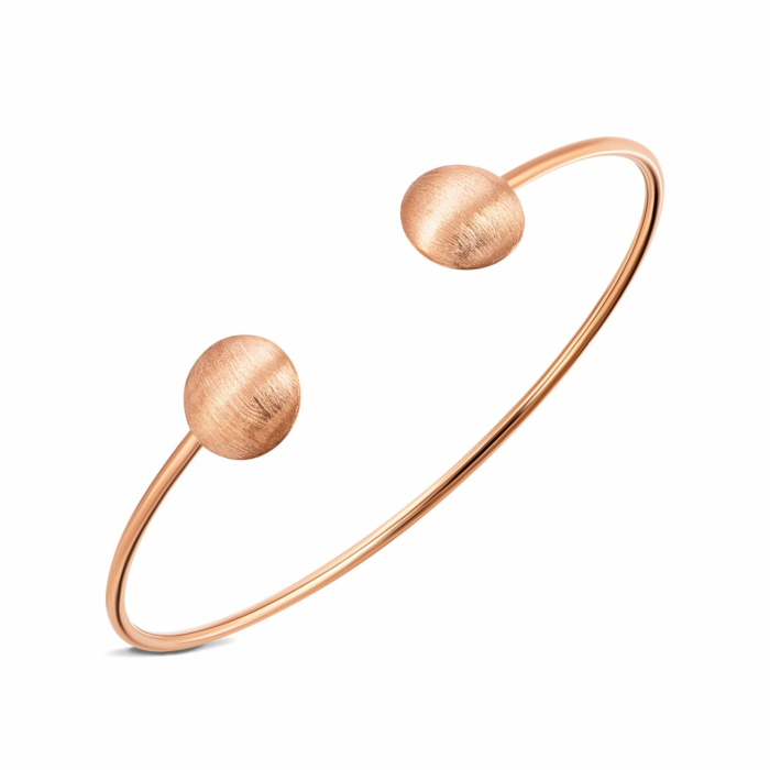 Золотой жесткий браслет. Артикул UG5б153