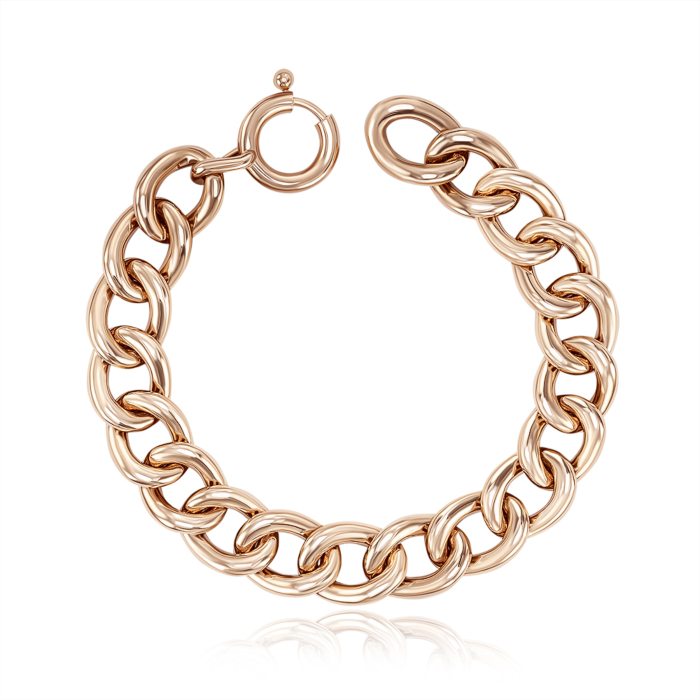 Золотий браслет без вставки. Артикул 7169/01/0