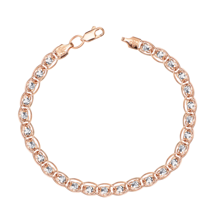 Золотий браслет без вставки. Артикул 07087-9-4/01 (07087/8б)