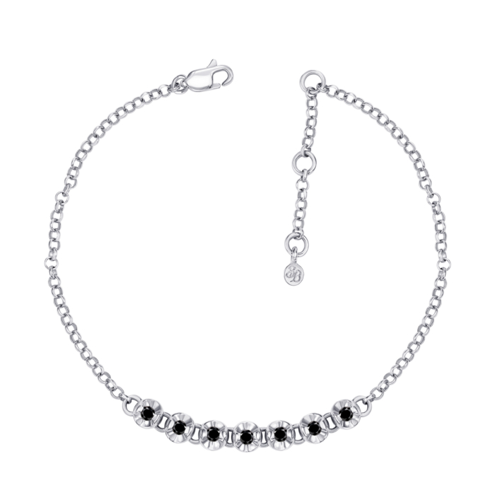 Золотой браслет с бриллиантами. Артикул 53979/77191/02/1/8641