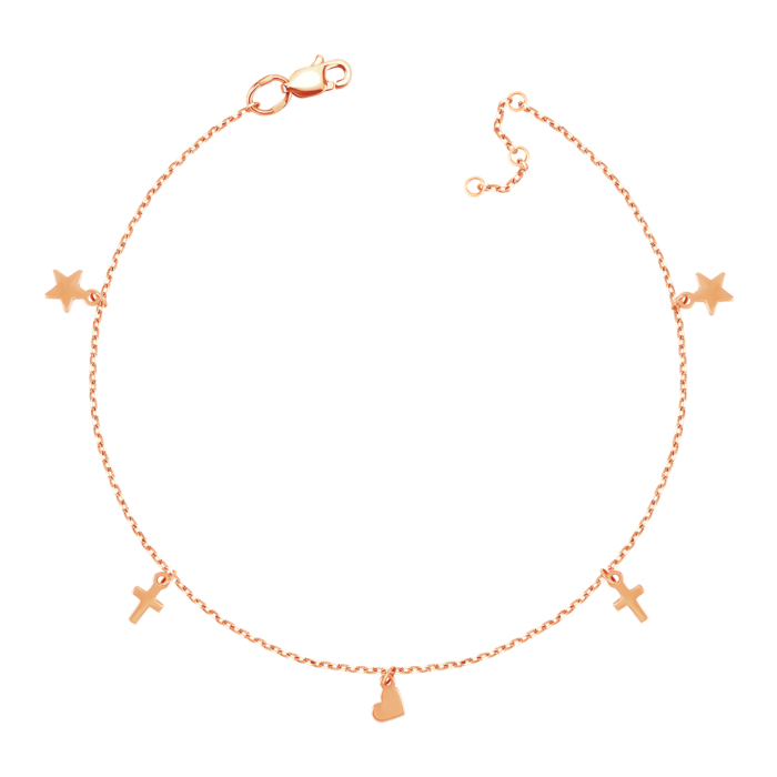 Золотой браслет. Артикул UG5БС607(1)(н)и