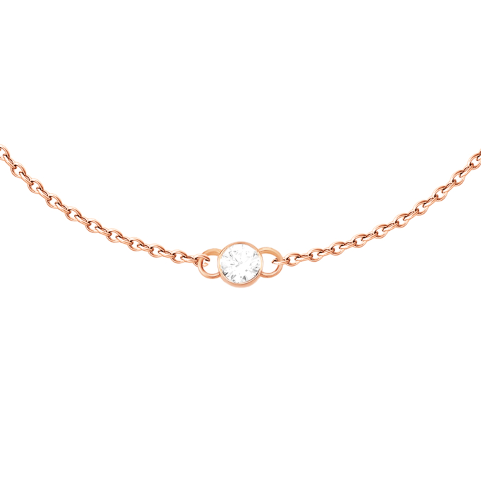 Золотой браслет с фианитом. Артикул UG50158/77024-1/01/0/53