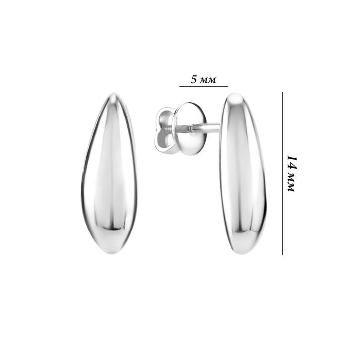 Золоті пусети. Артикул UG52/50/871/1