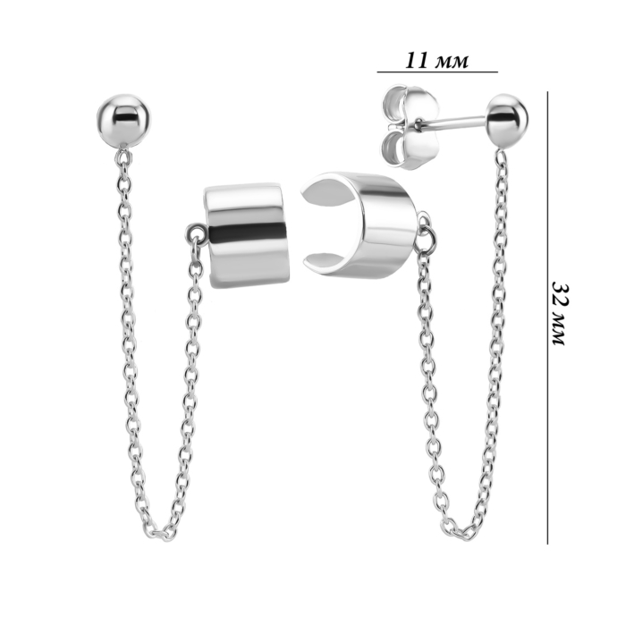 Золоті пусети. Артикул UG52/50/877/1
