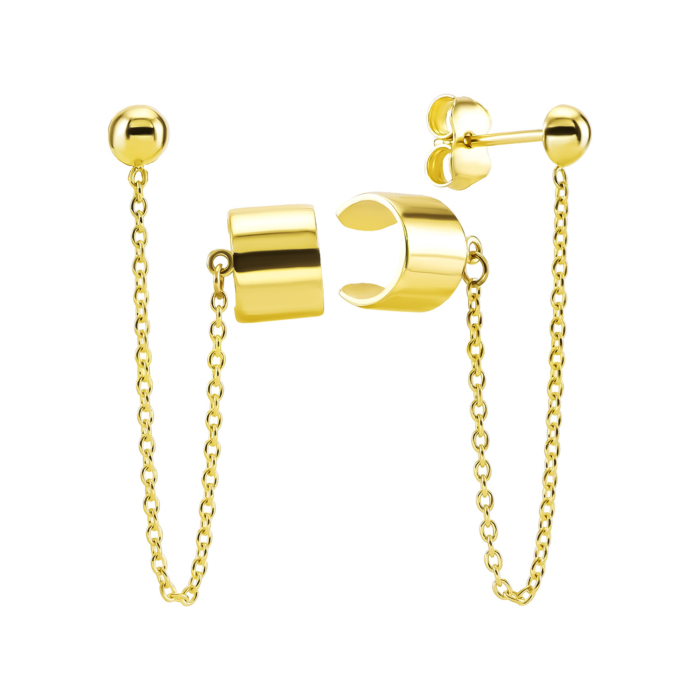 Золоті пусети. Артикул UG52/50/877/2