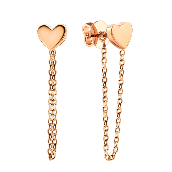 Золоті пусети.Артикул UG52/50/058